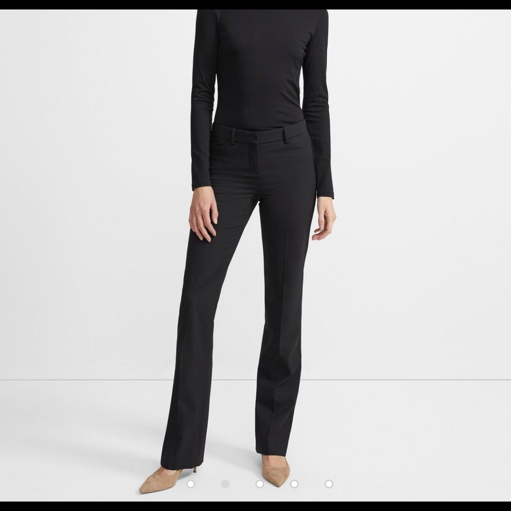 Theory Black Max C Pants